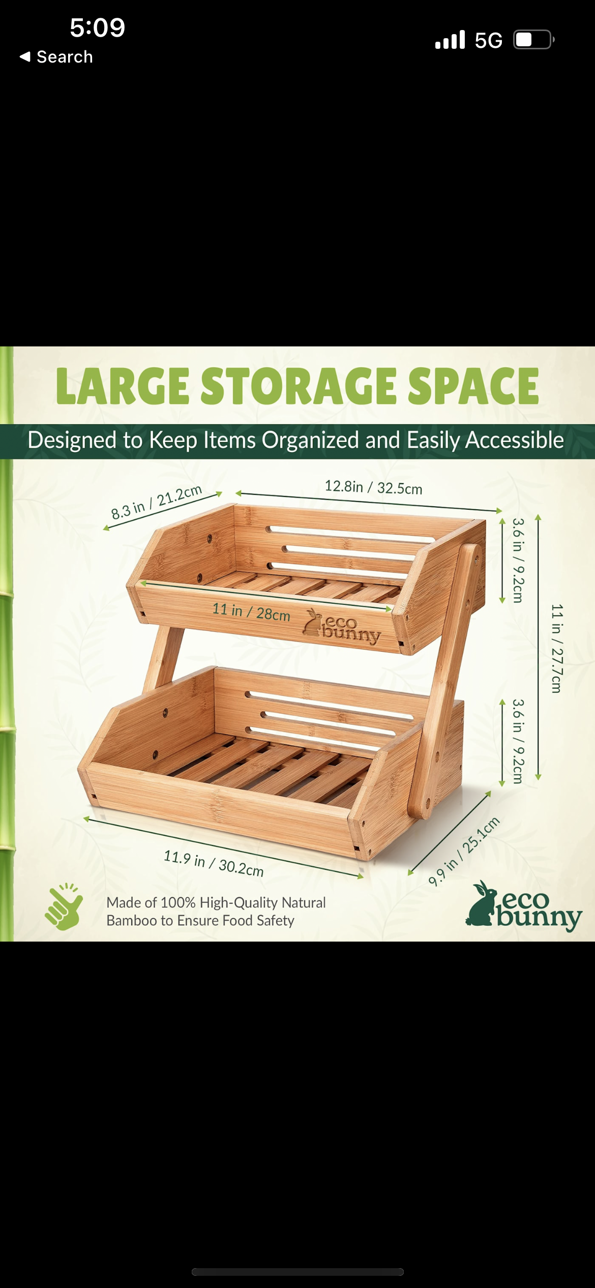 Bamboo storage