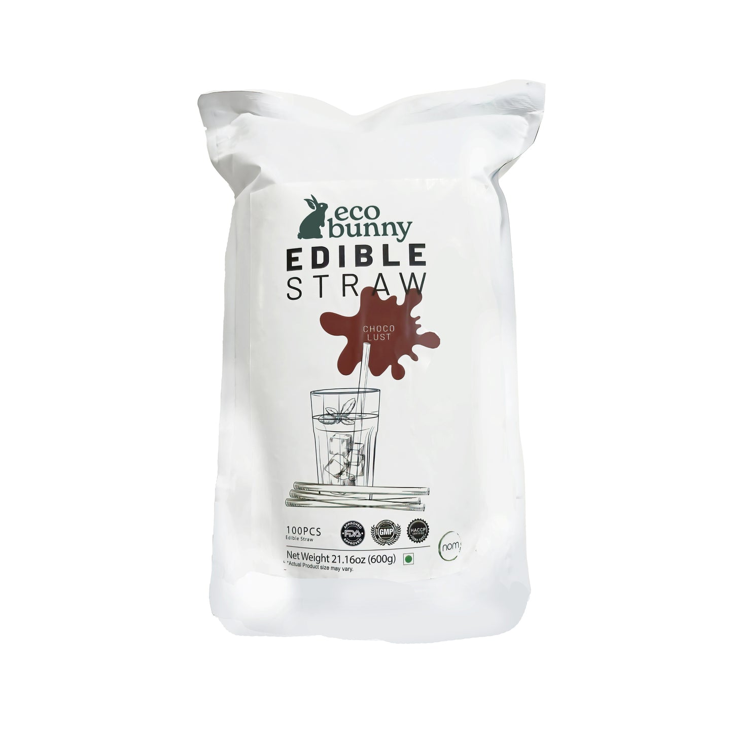 Straws - Wholesale pack, individually wrapped 100 count