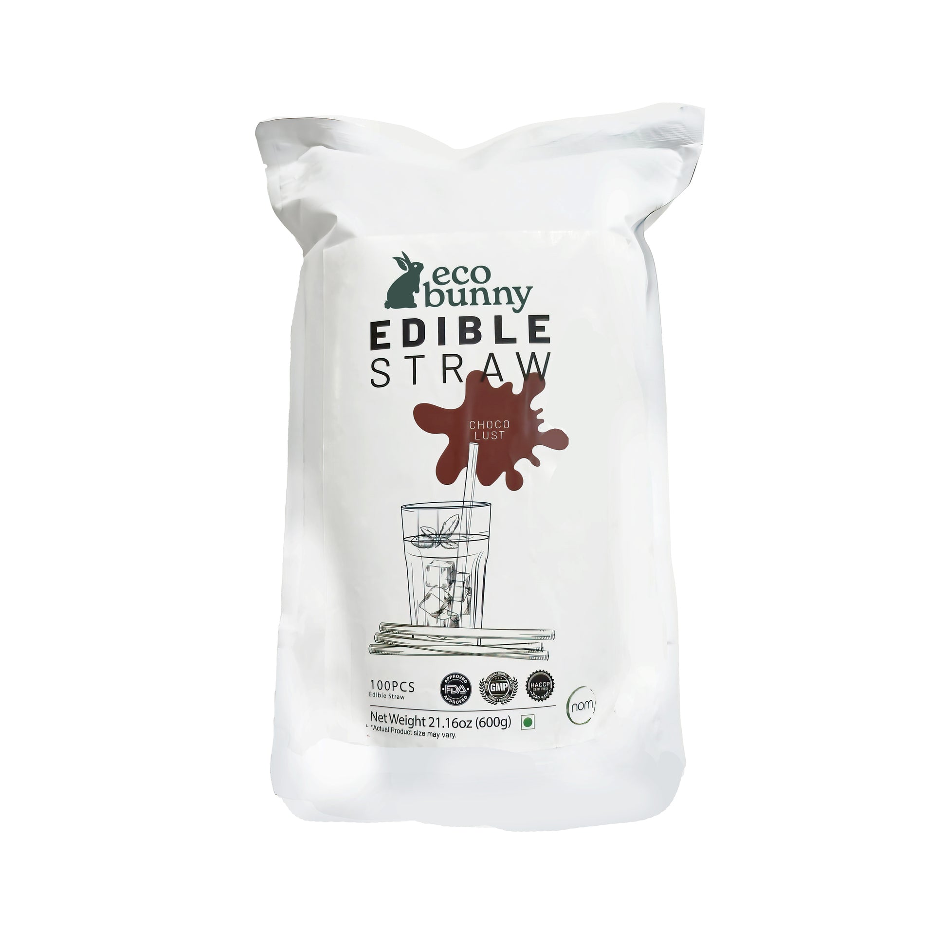 Straws - Wholesale pack, individually wrapped 100 count