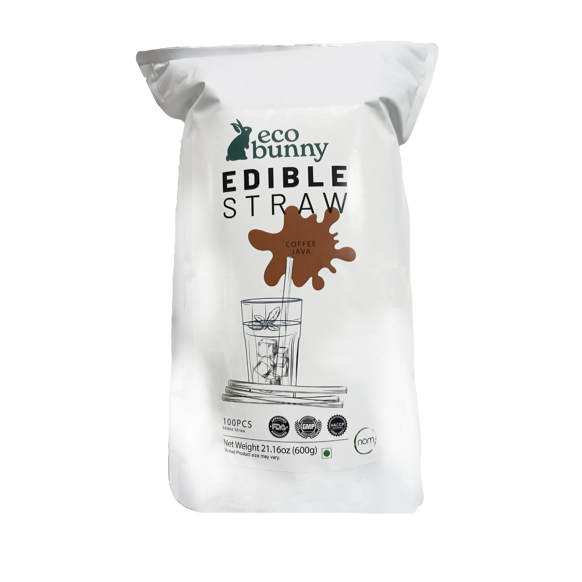 Straws - Wholesale pack, individually wrapped 100 count