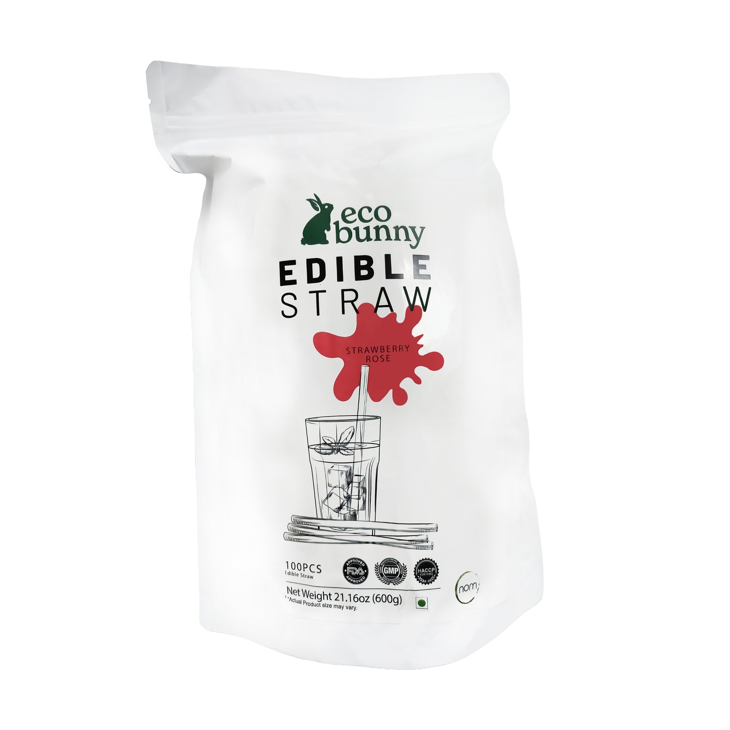 Straws - Wholesale pack, individually wrapped 100 count