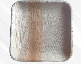 Plates - Palm Leaf 10in square - 25 Count