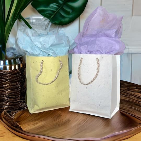 Gifting - Gift Bag, Plantable with Seeded tissue paper included